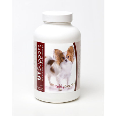 Healthy Breeds Dog Urinary Tract Support Cranberry Chewables for Papillon 75 Count
