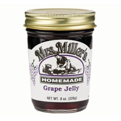 Mrs. Miller's Grape Jelly 8 oz. (3 Jars)