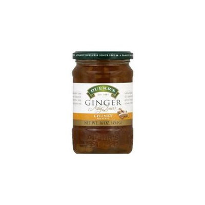 Duerr's Duerrs BG12238 Duerrs Ginger Preserves - 6x16OZ