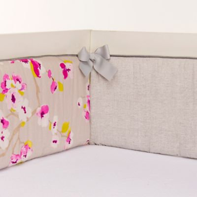 Glenna Jean Blossom Crib Bumper