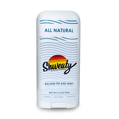 Shweaty All Natural Deodorant - Balsam Fir and Mint