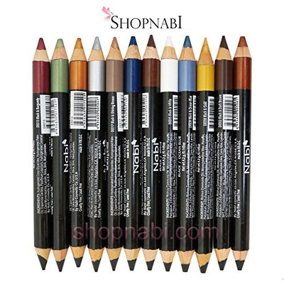 12pcs Nabi Double Sided Eye Liner & Shadow by Nabi Cosmetics