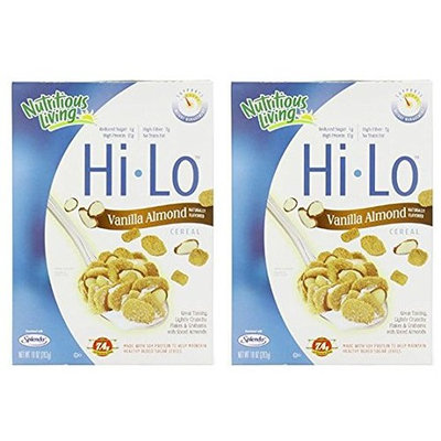 Nutritious Living Hi-Lo Cereal, Vanilla Almond, 10-Ounce (Pack of 2)