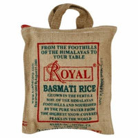 Rice Basmati Burlap Bag 2 LB (Pack Of 6) - Pack Of 6