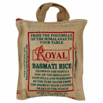 Rice Basmati Burlap Bag 2 LB (Pack Of 6) - Pack Of 6