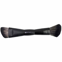 EMANI Vegan Cosmetics Duo Precision Brush Contour Brush, 0.16 Ounce