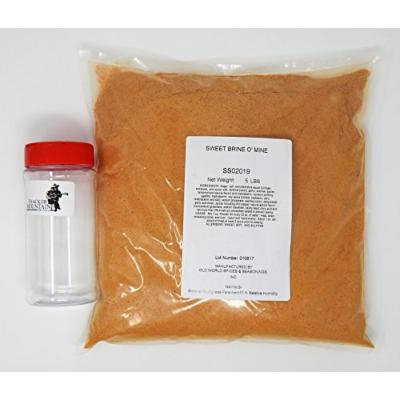 Sweet Brine O' Mine 5 Pound Bulk Bag with Complimentary 16 Ounce Shaker