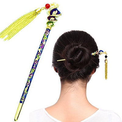 Fashion & Lifestyle Hair Style Decor Hair Sticks Shawl Pins Picks Pics Forks for Women Girls Hair Accessory 6
