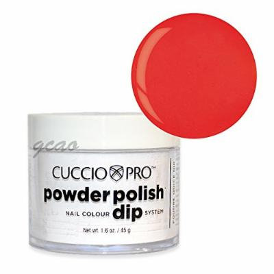 Cuccio Dip Red w/ Orange Understones 1.6 Oz #5544