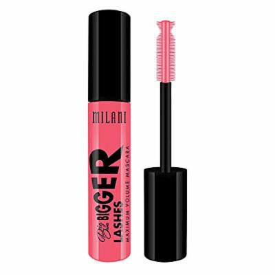 Milani Big & Bigger Lashes Maximum Lash Mascara, 108 Black (Pack of 2)