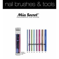 Mia Secret Acrylic Nails Setting Tool C curve set - 8Pcs Curve Rods Tubes for Nail forms