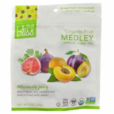 Fruit Bliss Organic Fruit Snacks Fruit Medley -- 5 oz pack of 2