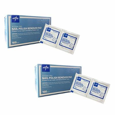 Nail Polish Remover Pads, Two 100 Count Boxes (200 pads total)