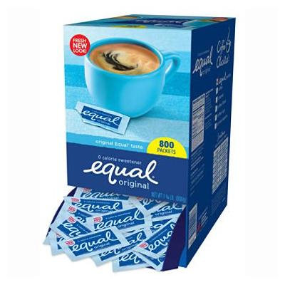 Equal 0 Calorie Sweetener - 800 packets (pack of 2)