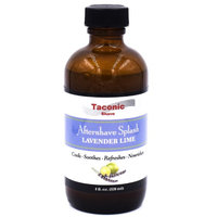 Taconic Shave Lavender Lime Mentholated After Shave Splash - Artisan Made in the USA