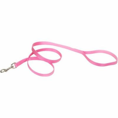 Coastal Pet Products 00406-PKB06 0.62 in. x 6 ft. Single-Ply Nylon Training Dog Leash, Pink