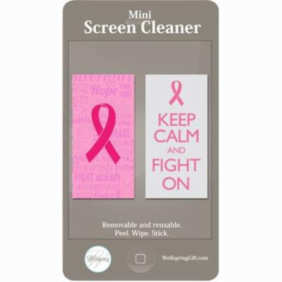 Wellspring Pink Ribbon Mini Screen Cleaner
