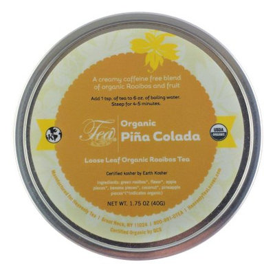 Heavenly Tea Inc. Heavenly Tea Leaves Organic Pina Colada Loose Leaf Tea Canister, 1.75 oz.