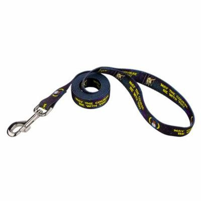 Country Brook Design® 5/8 Inch Course Be With You Dog Leash - 4 Foot