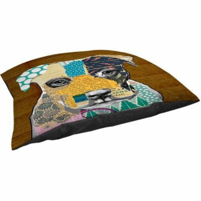 Thumbprintz Pattern Collage Pit Indoor/ Outdoor Pet Bed