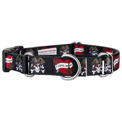 Country Brook Design® I Love Mom Martingale with Deluxe Buckle