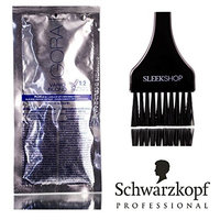 Schwarzkopf Igora Vario Blond PLUS Blue Dust-Reduced Bleach, Up to 7 Levels of Lift with Wheat Starch (with Sleek Tint Brush)