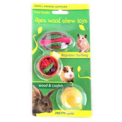 All For Paw Small 3-Piece Wood Chews