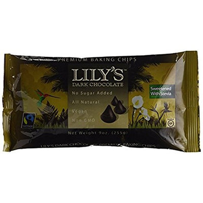 Lily's Dark Chocolate Chips- 9 Oz (3 Pack) VBNDF