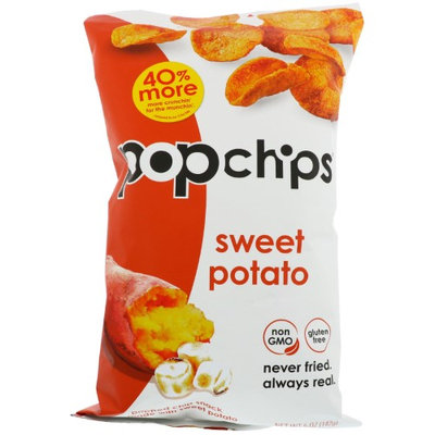 Popchips, Sweet Potato Chips, 5 oz(pa ck of 2)