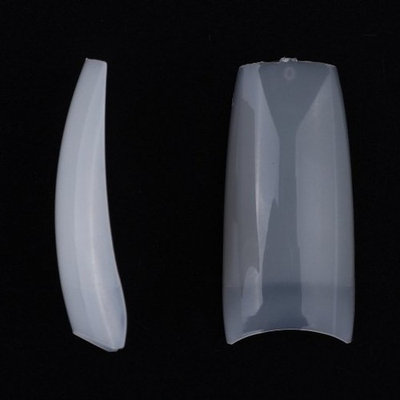 MAKARTT? 500pcs French Acrylic Europe Style False Nails fake Tips 10 Sizes