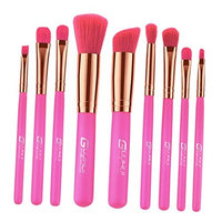 SunniMix Makeup Brushes 9 PCs Makeup Brush Set Premium Synthetic Foundation Brush Blending Face Powder Blush Concealers Eye Shadows Eyeliner...
