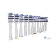 TOOTHBRUSH REPLACEMENT HEADS FOR ORAL B BRAUN DEEP SWEEP ELECTRIC TOOTHBRUSH COMPATIBLE WITH MOST ORAL B BRUSHES 12 pcs