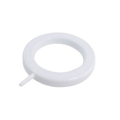 White Plastic Coated Gray Mineral Aerator Aquarium Air Stone