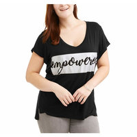 Women's Plus Pride Empowered Graphic Tee