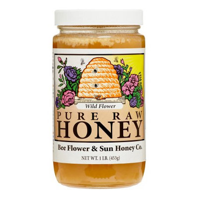 Bee And Flower Honey Wild Flower 1 LB (Pack of 12)