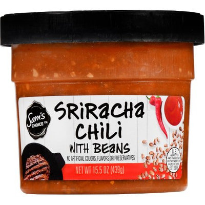 Sam's Choice Sriracha Chili With Beans