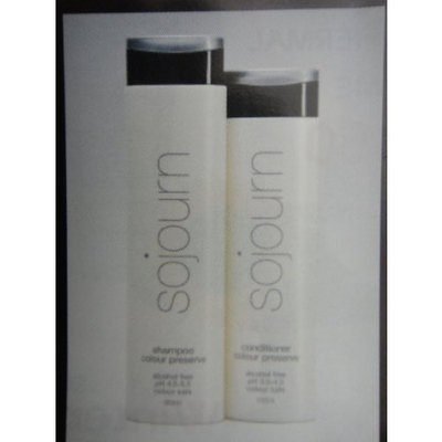 Sojourn DUO Colour Preserve Shampoo 10oz and Conditioner 8.45oz by SOJURN by SOJURN