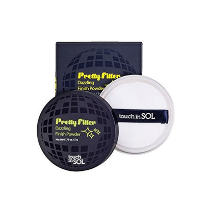 Touch in SOL Pretty Filter Dazzling Finish Powder 5g Body Facial Glittering
