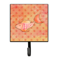 Orange Fish Watercolor Leash or Key Holder BB7387SH4