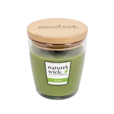 Glass Container Candle Fig Tree 10oz - Nature's Wick