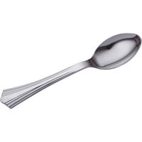 Reflections Plastic Spoons, Silver, Pack of 600