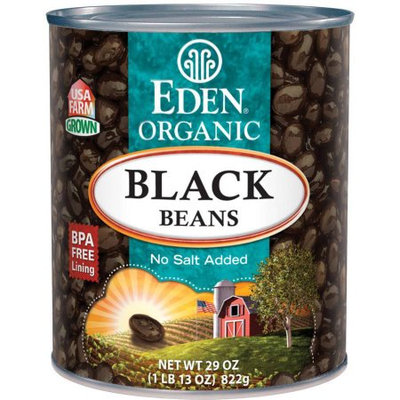 Eden Organic Eden Black Beans, Organic, 29 Ounce (Pack of 6)