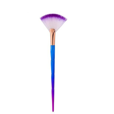Makeup Brush,Putars Portable Professional 1Pc Fan Brush Diamond Cosmetic Makeup Brush Sets Beauty Care