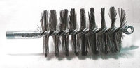 TOUGH GUY 3EDH5 Flue Brush, Dia 2 3/4,1/4 MNPT, Length 8