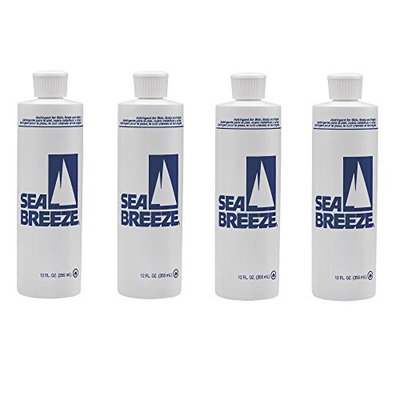 Barber Supplies Sea Breeze Astringent Skin, Scalp & Nails 12 oz 4 x HP-SEP0401