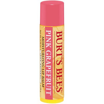 Burt's Bees Refreshing Lip Balm with Pink Grapefruit, 0.15 oz
