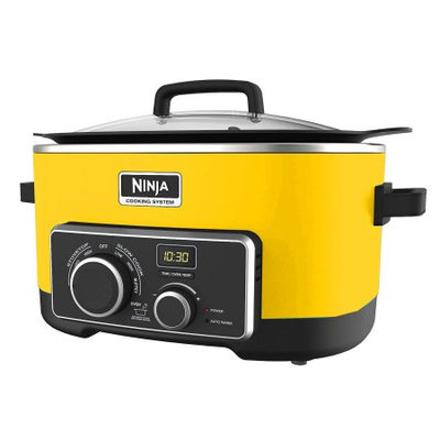 Walbak International Marketing Ltd. Refurbished Ninja 4 In 1 Slow Cooker 6 Qt - Yellow