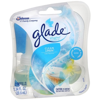 Glade PlugIns Scented Oil Refills Clean Linen 2.0 ea
