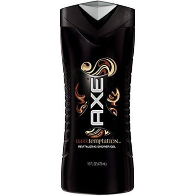 Axe Shower Gel, Dark Temptation 16 oz (10 Pack)