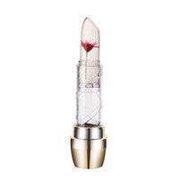 CYCTECH® 5 Colors Organic Jelly Flower Crystal Lipstick Magic Temperature Change Color Moistourizing Lip (B)